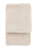 Gallery Home brown maple faux fur throw, 200x150cm - British product
