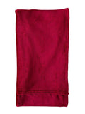 Gallery Home red flannel fleece throw 200x140cm (British brand)