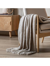 Next Gallery Home Natural Dolby Woven Throw- Buy online at McGrocer