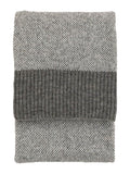 Gallery Home grey knitted throw (British brand)