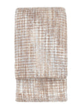 Gallery Home grey woven faux fur sherpa throw 200cm - British brand