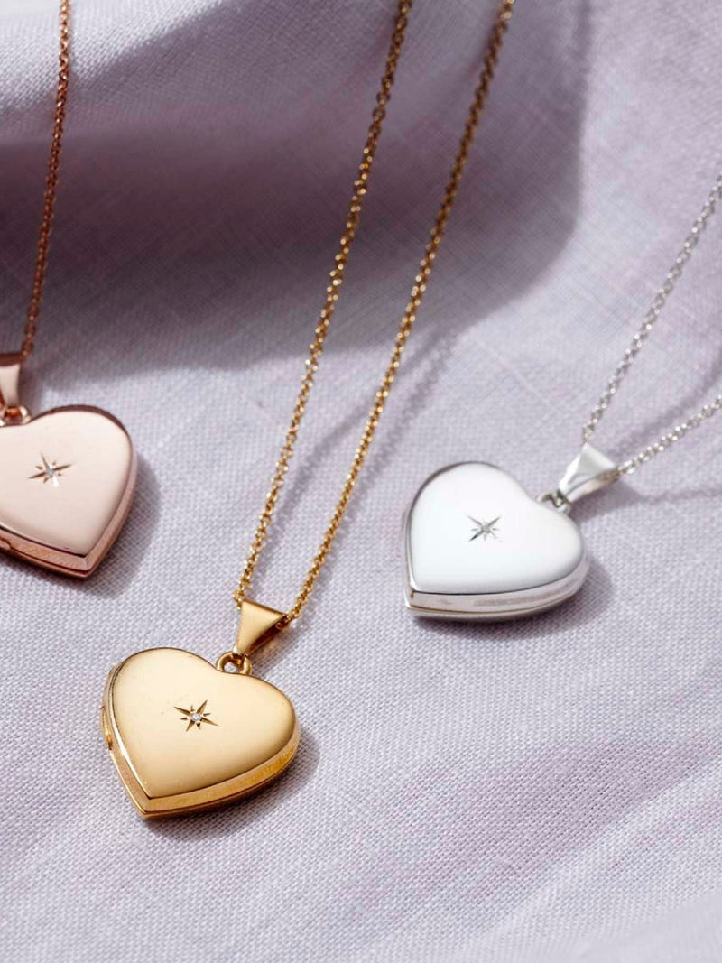 Posh Totty Designs Sterling Silver Locket 18mm, imported from the UK