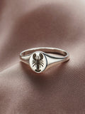 Posh Totty Designs personalised lobster signet ring, imported from the UK
