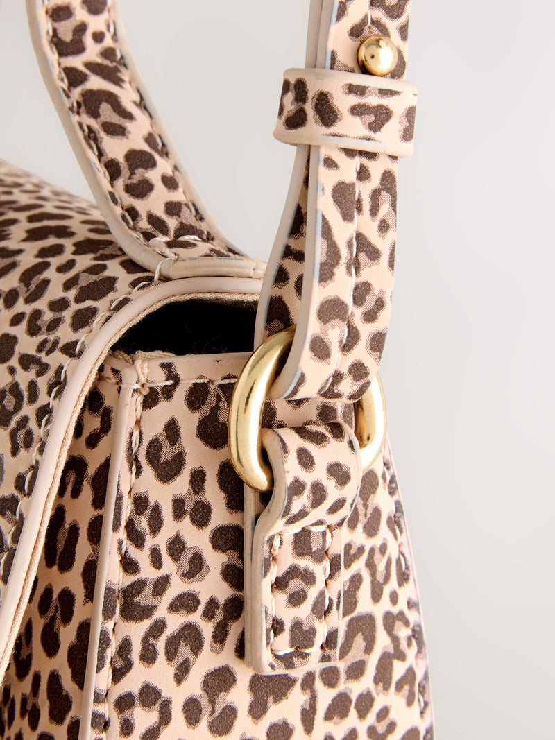 Western cross-body bag with animal print, imported from the UK