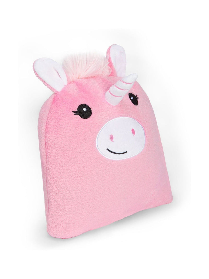 Personalised kids character cushion hooded blanket - British product