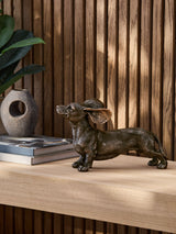 Next Bronze Hoxley Dachshund Home Ornament- Buy online at McGrocer
