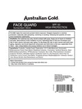 Australian Gold SPF 50 face guard suncream stick - British product