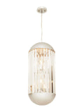 Fifty Five South Chrome Kensington Townhouse pendant ceiling light 6 bulbs, UK version