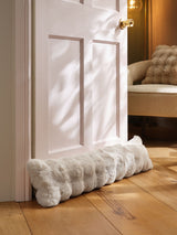 Next Oyster Aspen Faux Fur Draught Excluder- Buy online at McGrocer