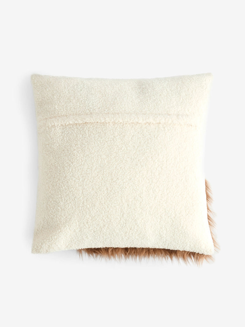 Faux fur Hamish the Highland Cow cushion 43cm, UK version
