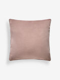 Rebel Spot blush pink velvet cushion 50x50cm - British product