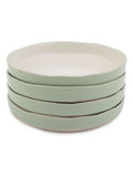 Jamie Oliver set of 4 green Big Love stackable stoneware bowls, UK version