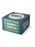 Jamie Oliver set of 4 green Big Love stackable stoneware bowls, UK version