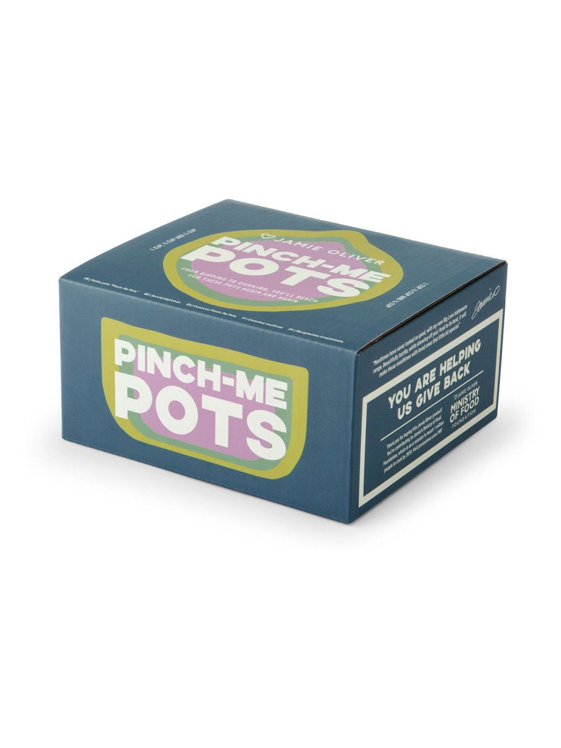 Jamie Oliver Big Love Pinch-Me Pots Set of 3, UK version