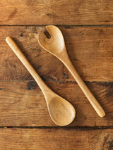 Next Jamie Oliver Big Love Brown Wooden Serving Spoons Set of 2- Buy online at McGrocer