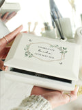PMC personalised butterfly wooden jewellery box, imported from the UK