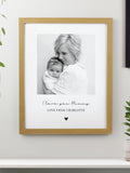 PMC personalised photo framed print 38x30cm, UK version