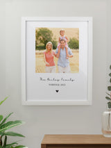 Next PMC Personalised Photo Upload Framed Print 38.2 x 30.6 cm- Buy online at McGrocer