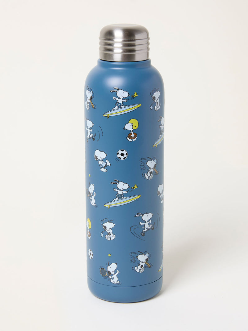 FatFace Navy Sports Snoopy water bottle - British product