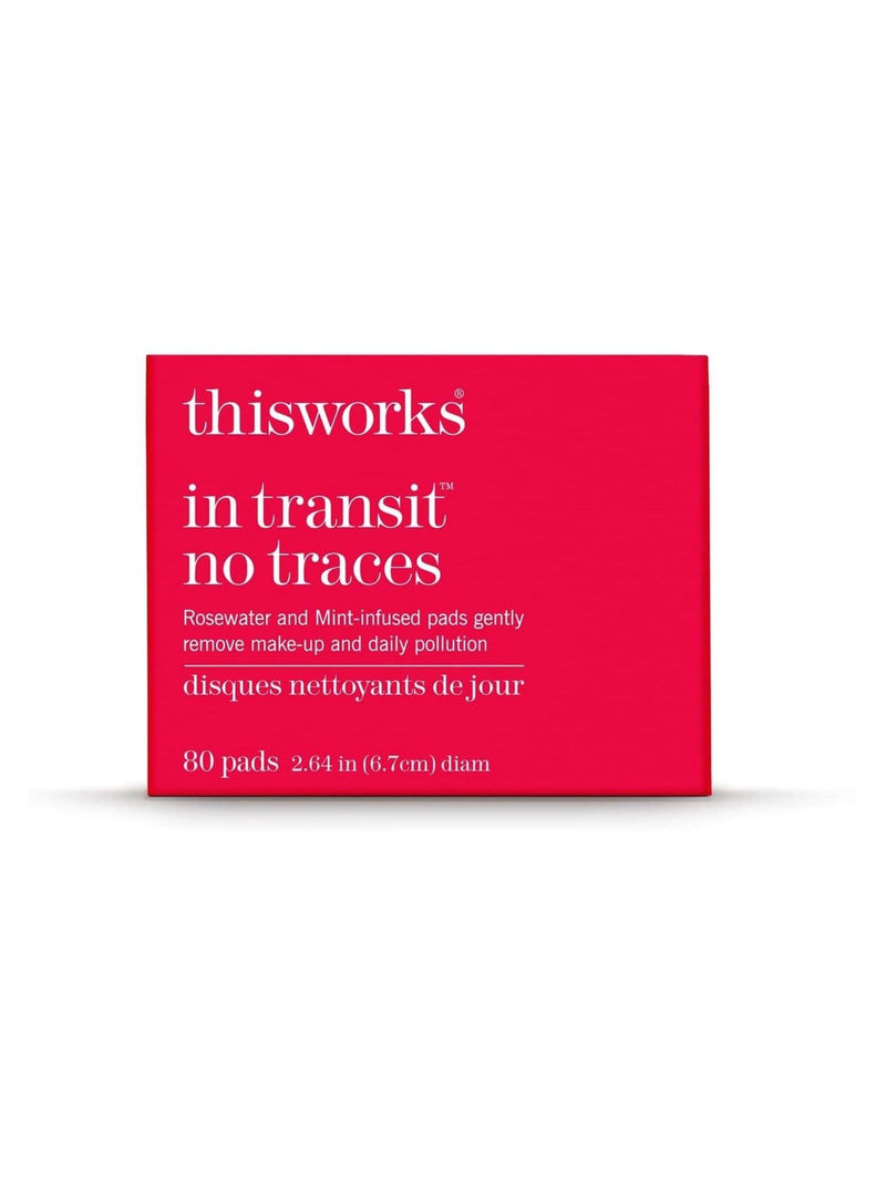 This Works In Transit No Traces Cleanser face wipes (British brand)