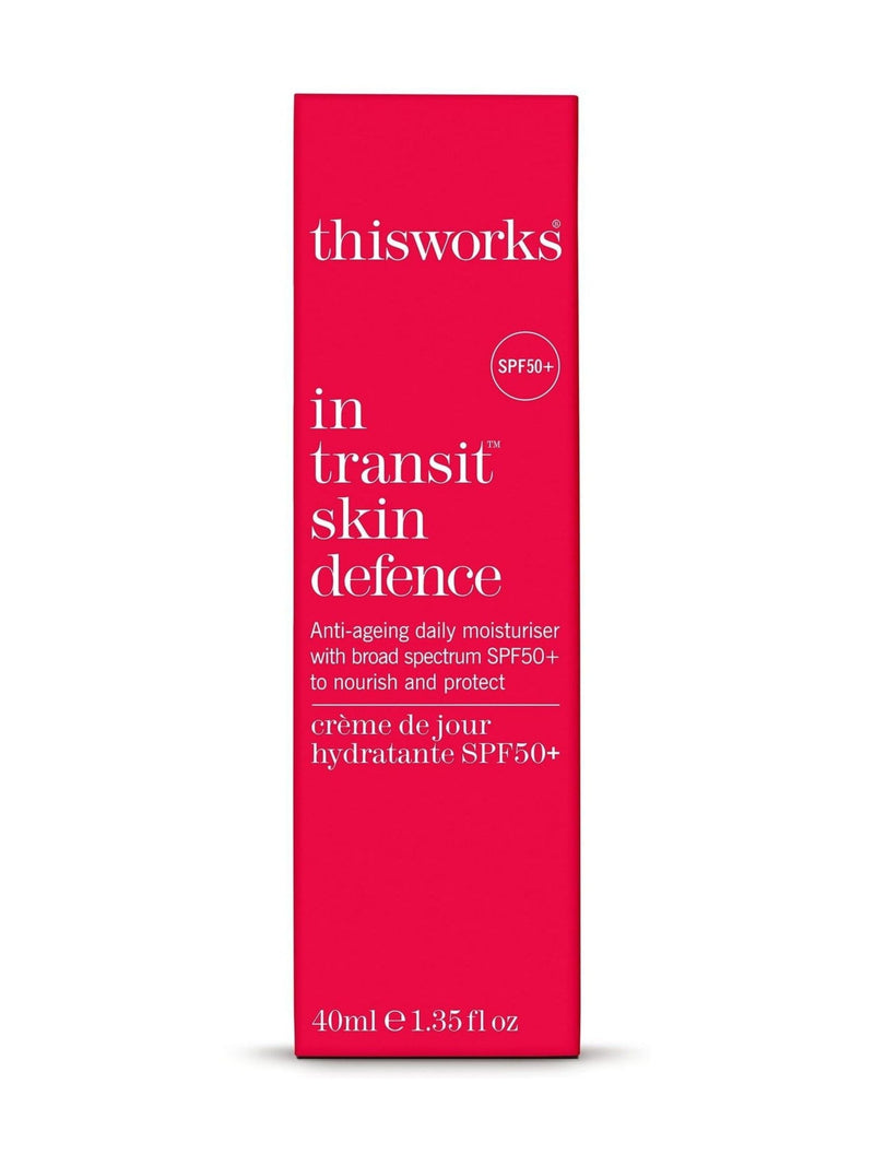 This Works In Transit Skin Defence Moisturiser 40ml (British brand)