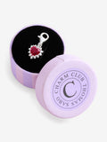 Thomas Sabo lab grown ruby charm 925 silver imported from the UK