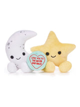 Next Swizzels Love Hearts Moon and Star Soft Plush Toy 17cm- Buy online at McGrocer