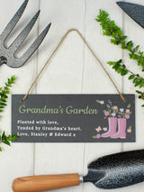 Next PMC Personalised Slate Garden Sign- Buy online at McGrocer