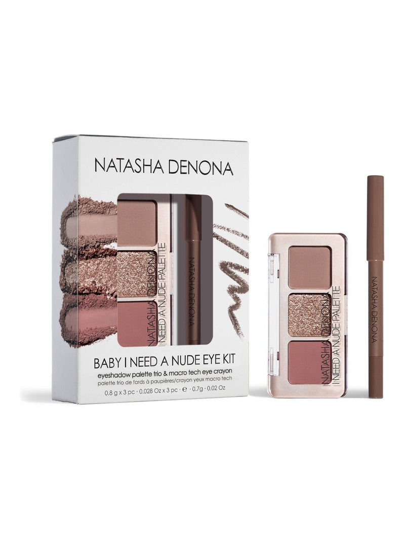 Natasha Denona Nude Eyeshadow Gift Set, imported from the UK