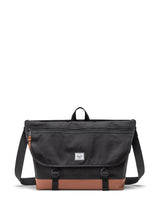 Next Herschel Supply Co Black/Brown Cove Messenger Bag- Buy online at McGrocer