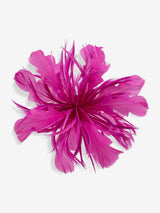 Next Jon Richard Pink Fushia Statement Floral Hair Clip Fascinator- Buy online at McGrocer