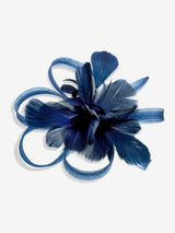 Next Jon Richard Navy Floral Clip Fascinator- Buy online at McGrocer