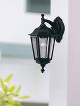 Next Searchlight Black Luna Outdoor Wall Light- Buy online at McGrocer