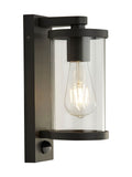Searchlight Lucid outdoor wall light grey motion sensor - British product