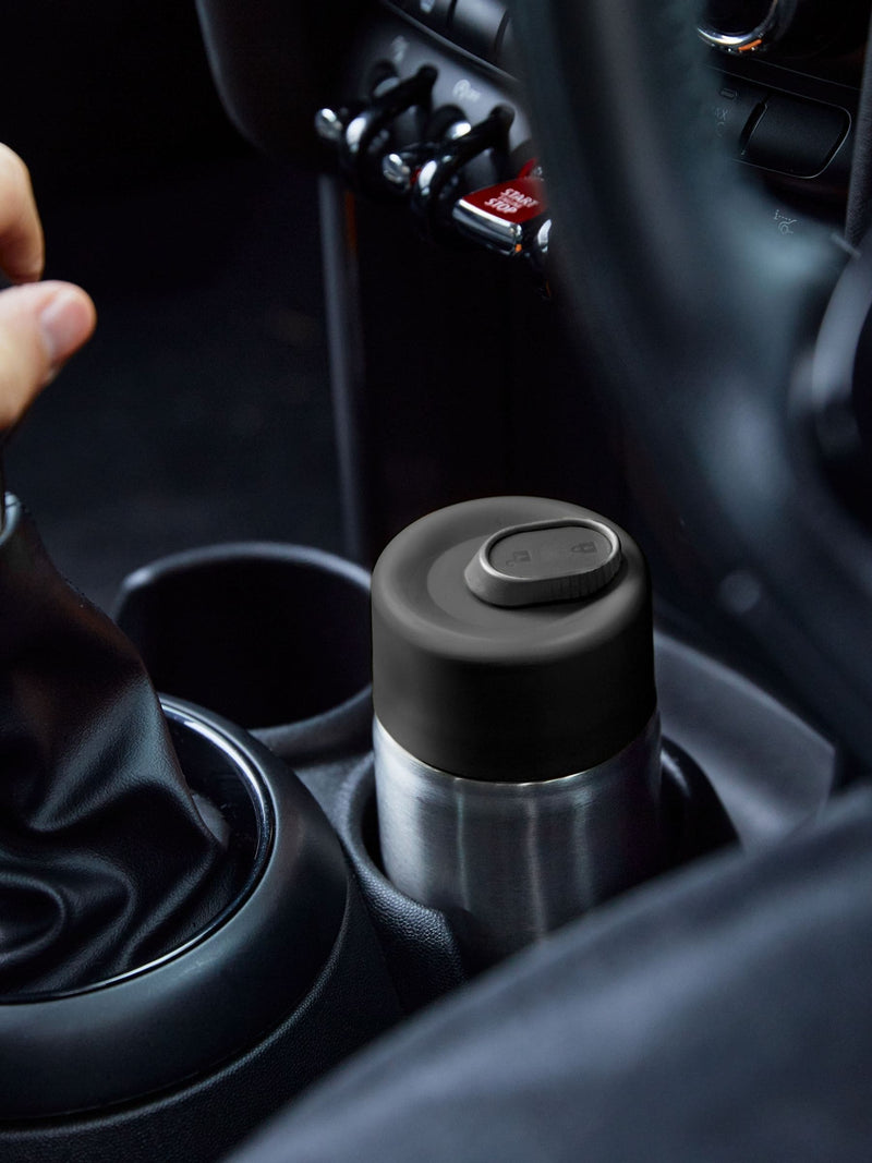 Black & Blum black insulated travel cup 340ml - British product