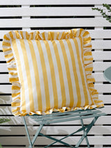 Next Furn Yellow Lottie Outdoor Cushion 45x45cm- Buy online at McGrocer