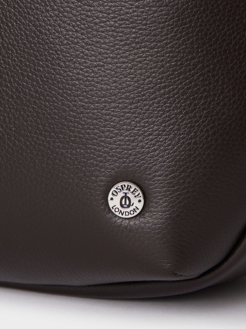 Osprey London leather Venture backpack brown (British brand)