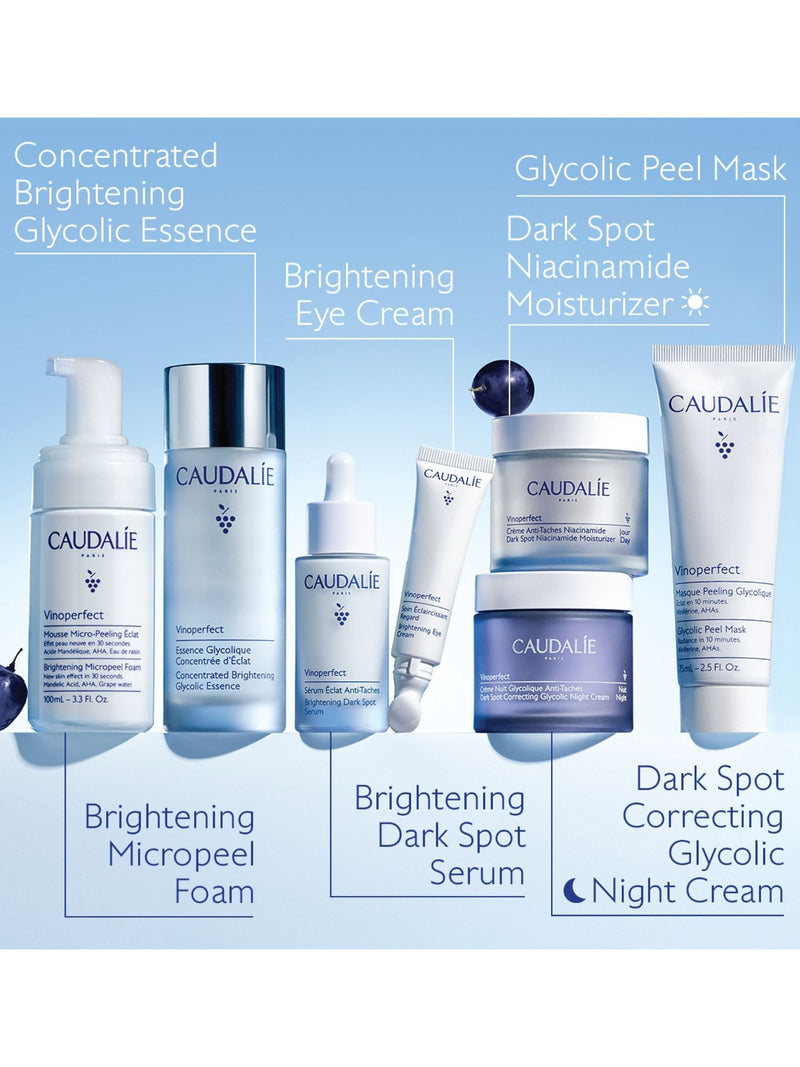 Caudalie dark spot correcting glycolic night cream refill 50ml - British product