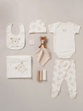 Rock-A-Bye Baby white 10-piece cotton gift set, UK version