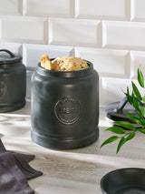 Bocal de rangement Black Country Badge - Bocal de rangement de cuisine en céramique