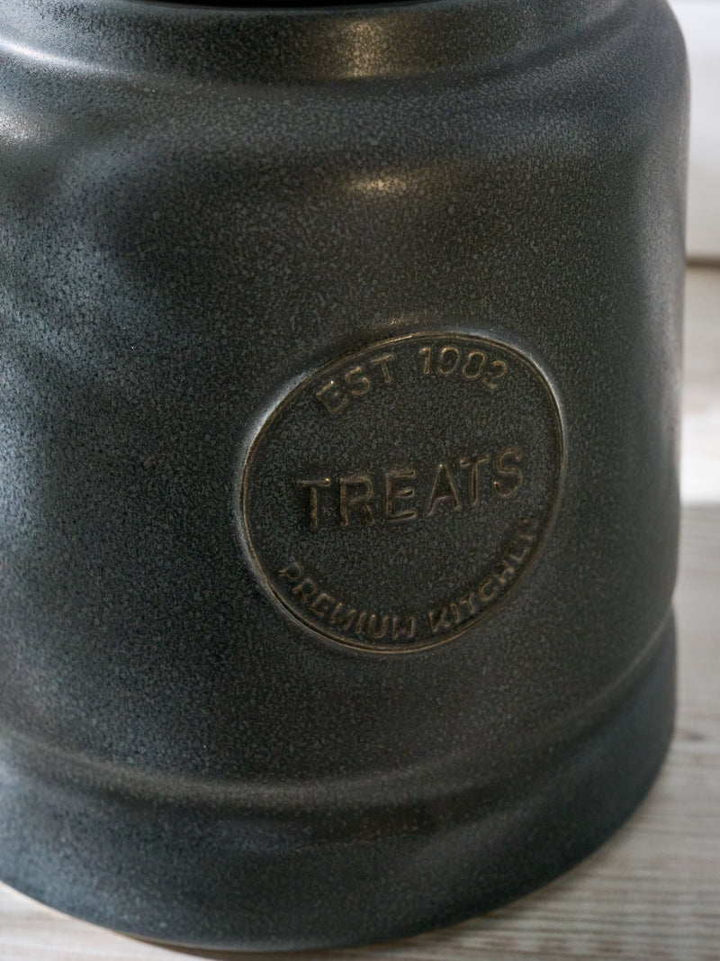Black Country Badge treat storage jar - British product