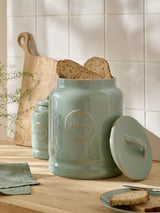 Next Sage Green Country Badge Bread Bin- Buy online at McGrocer