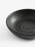 Black country badge ceramic spoon rest - British product