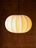 Rockett St George pleated fabric ceiling light, imported from the UK
