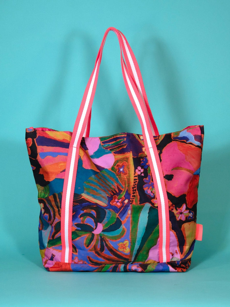 Arthouse Multi Psychedelic Dreams Large Tote Bag - British product