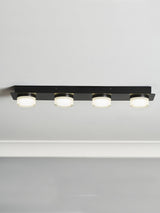 Next BHS Amalfi Matte Black 14W LED Flush Ceiling Light- Buy online at McGrocer