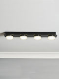 BHS Amalfi matte black LED ceiling light, imported from the UK