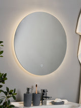 Next BHS Fal 20W Round LED Touch Demist IP44 Mirror- Buy online at McGrocer