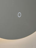 BHS round LED touch demist mirror 60cm (British brand)