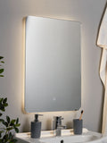 BHS White Mar LED Touch Demist mirror 70cm x 50cm - British product